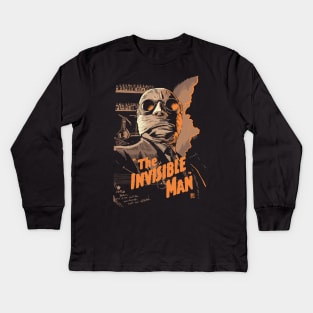 The Invisible Man Kids Long Sleeve T-Shirt